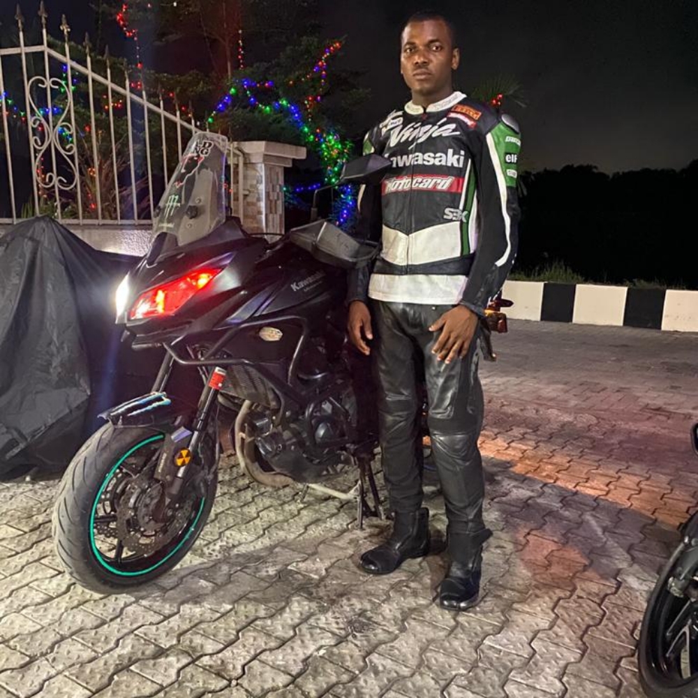 Rode from lagos to Anambra and back same day 